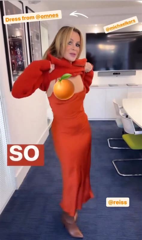 Amanda Holden accidentally frees the nipple and of。